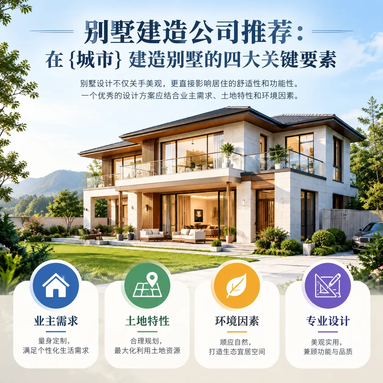 别墅建造公司推荐:在 镇远 建造别墅的四大关键要素