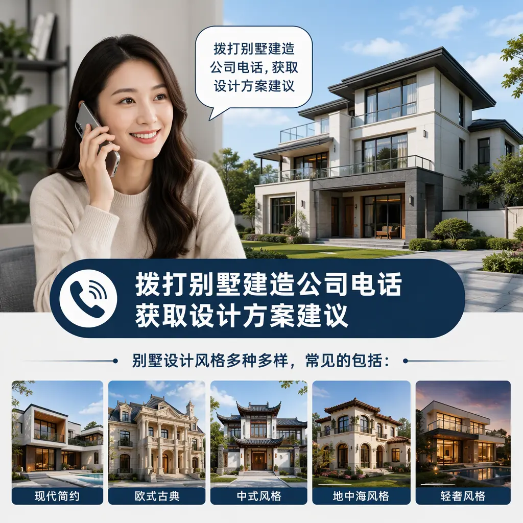 拨打镇远别墅建造公司电话，获取设计方案建议