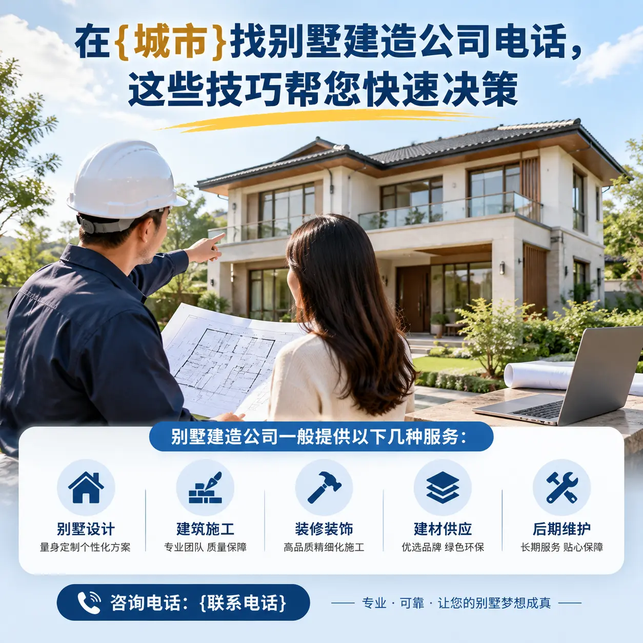 在镇远找别墅建造公司电话，这些技巧帮您快速决策